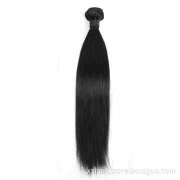 Top Selling Cheap Virgin Hair Weaves 100% Unprocessed Indian Hair Weaving Silky Straight Human Hair Bundles